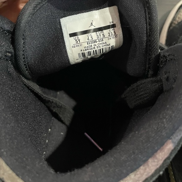 Air Jordan 1 Heiress Black/Camo Sz 5y/6.5w - Picture 4 of 8
